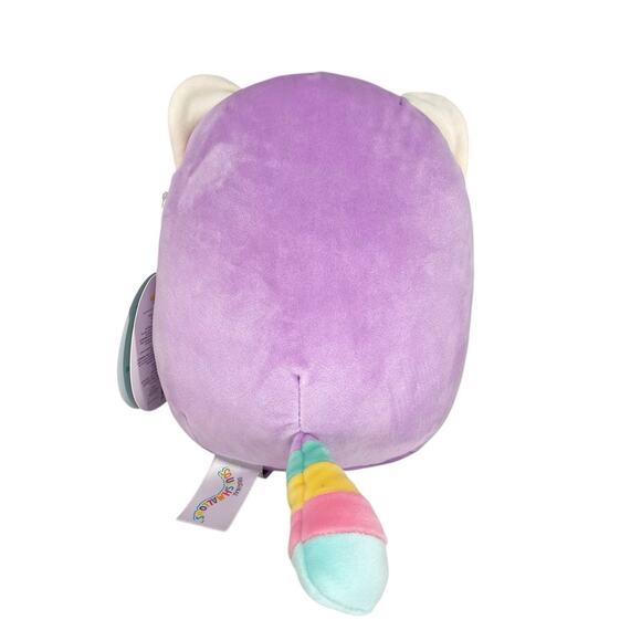 NWT Squishmallow LEXIS the Winking Panda 8" inch Stuffed Animal Rainbow Belly - Picture 2 of 7